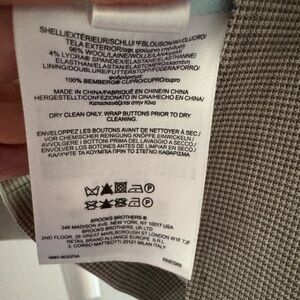 Brooks Brothers Light Gray Blazer